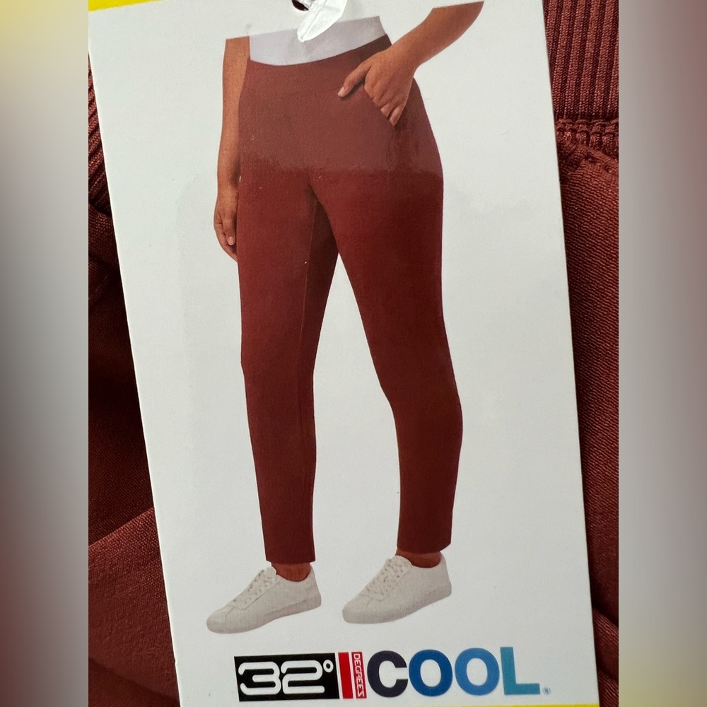 ⭐️ Firm Price ⭐️ New with tags brown sable pants 32 Degrees pull on comfort pant